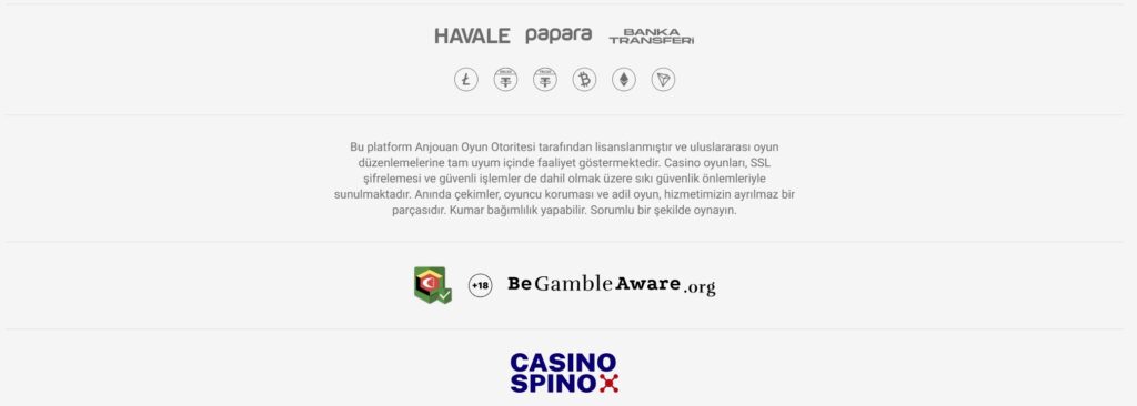 casinospino güvenilir mi